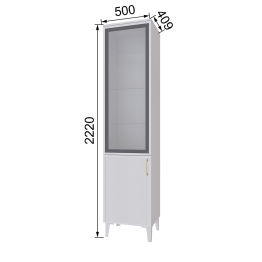 Гостиная модульная Толедо. Белый. Комплект 1