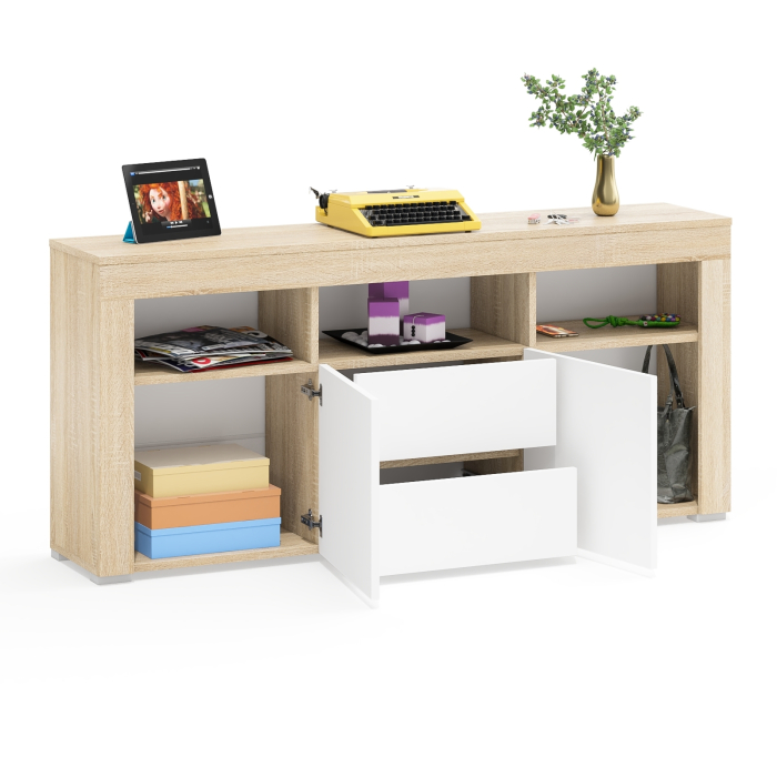 ТВ-тумбы, ТВ-тумба Сура 1604 с двумя ящиками и дверками