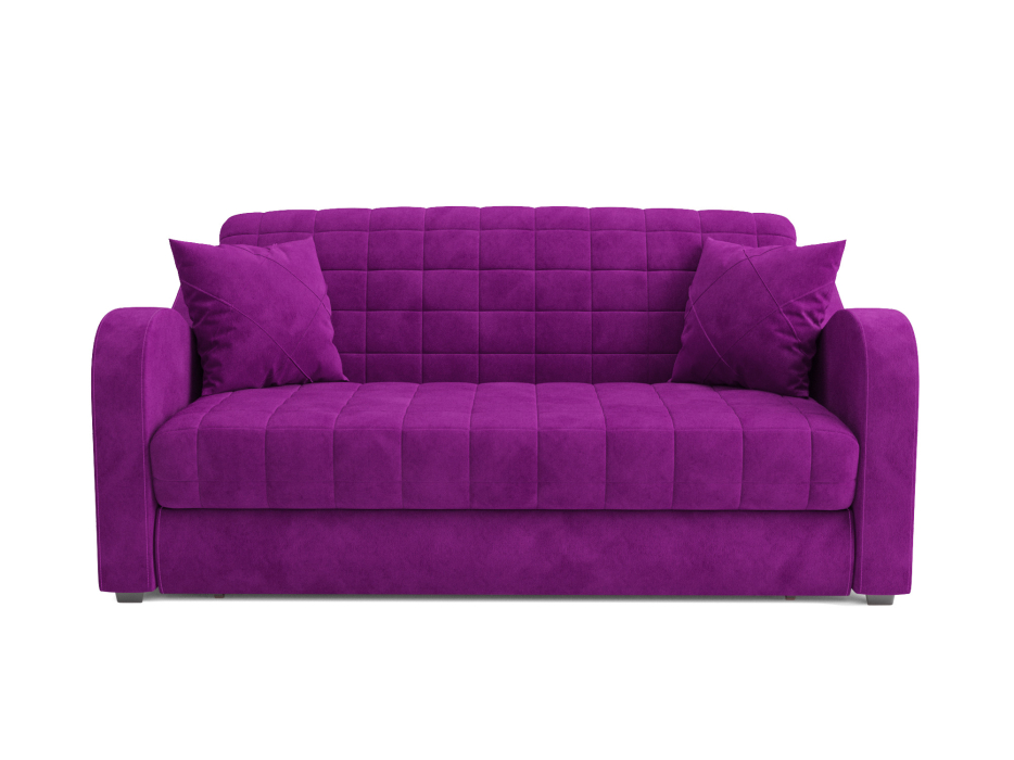 Диваны с ящиком для белья, Диван аккордеон Барон №4 ППУ 120х200 Микровелюр