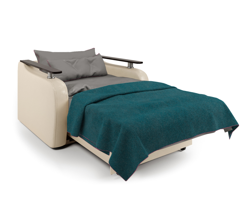 Кресла-кровати, Кресло-кровать Гранд Д, рогожка/ экокожа