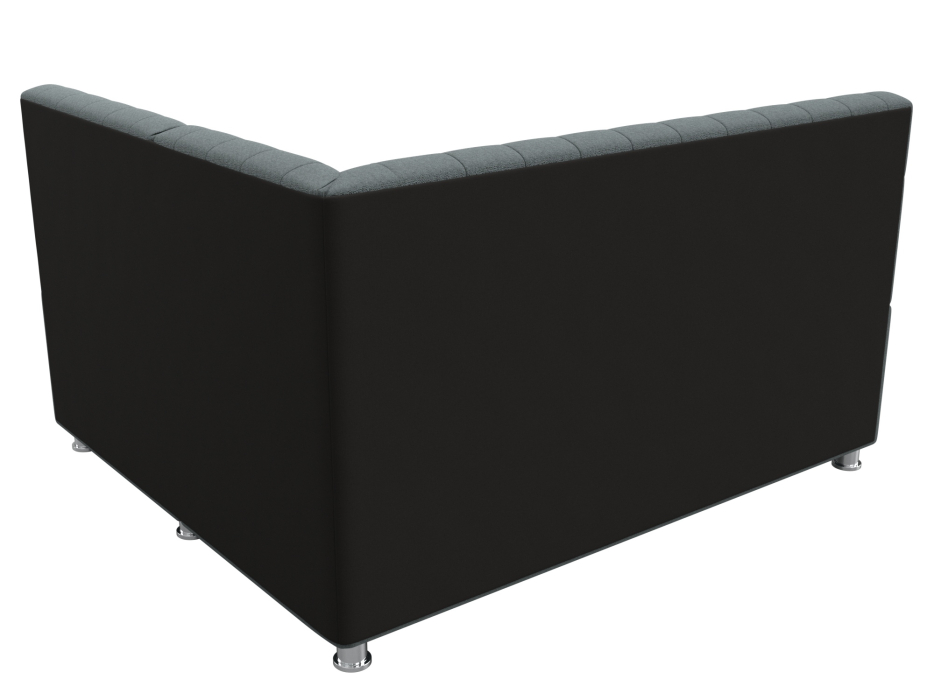 Кухонные уголки, Диван кухонный угловой Мирта правый угол, рогожка Амур