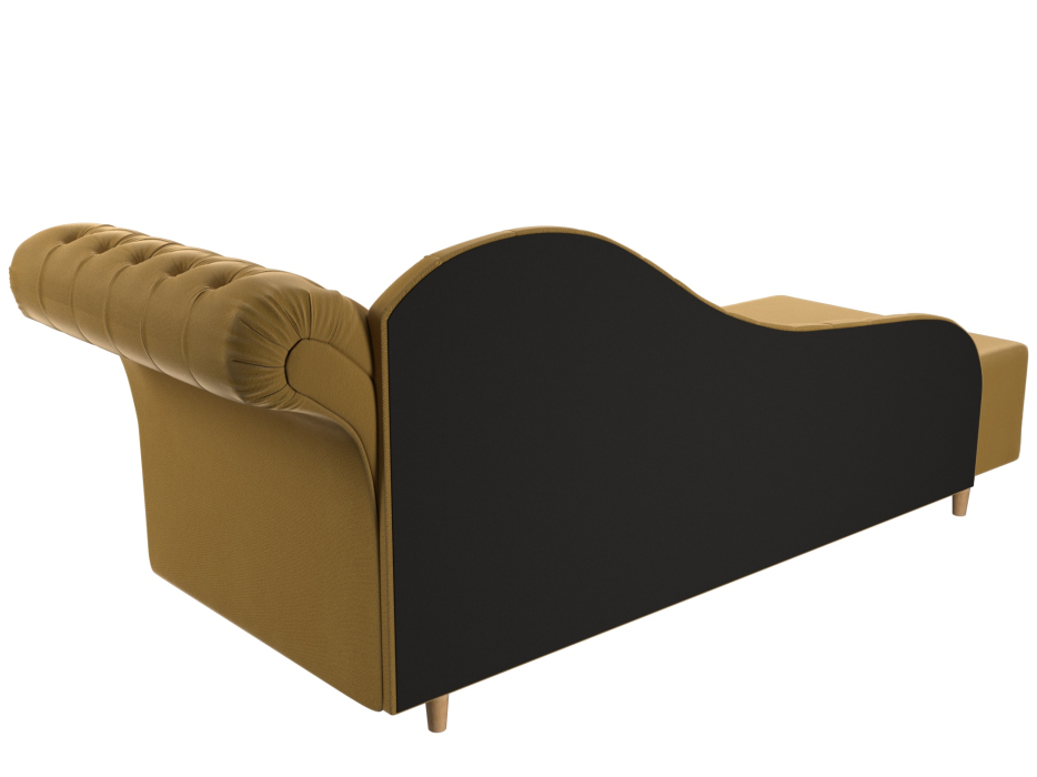 Кушетка диван, Кушетка Камерон правая, микровельвет