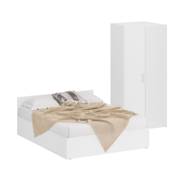 Кровать двуспальная 1600 с угловым шкафом Стандарт