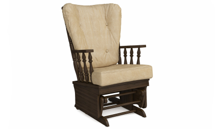 Кресло-качалка Джильо Дуб темный — бежевый