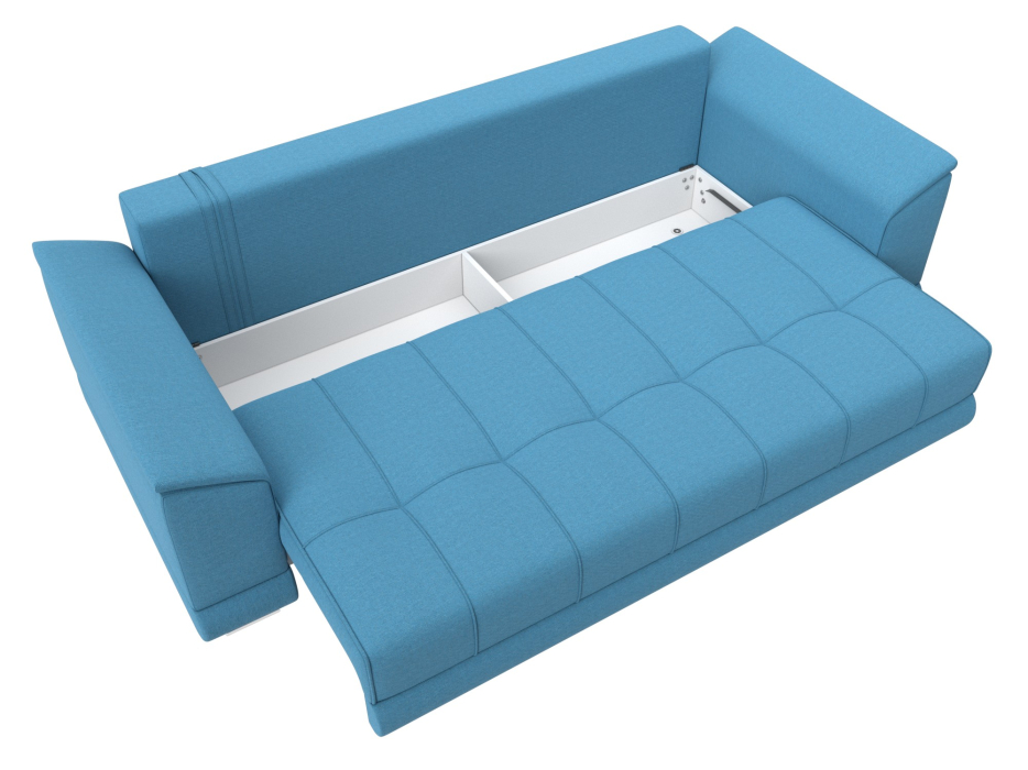 Диваны еврокнижки, Диван прямой НордСтар НПБ, рогожка Амур