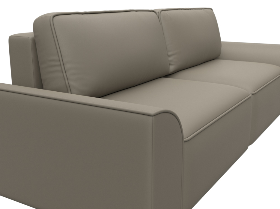 Диваны еврокнижки, Диван прямой Лига-048 НПБ, экокожа GRIFON