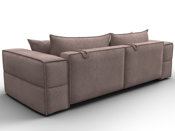 Диван прямой Лига-058 НПБ, велюр TOWER