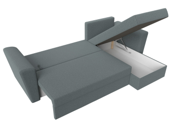 Угловой диван Амстердам Лайт правый угол, рогожка