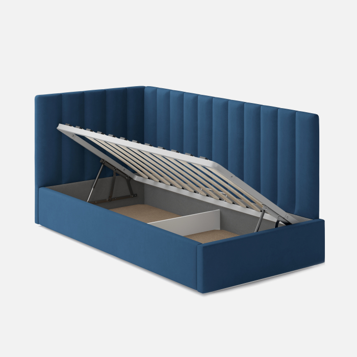 Кровати с мягким изголовьем, Кровать односпальная Меркурий-3 120х200