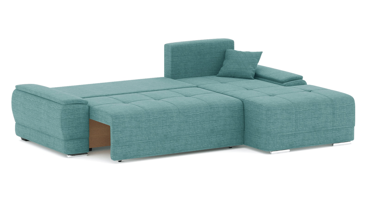 Диваны угловые в гостиную, Диван-кровать угловой Нордвикс Мини, рогожка