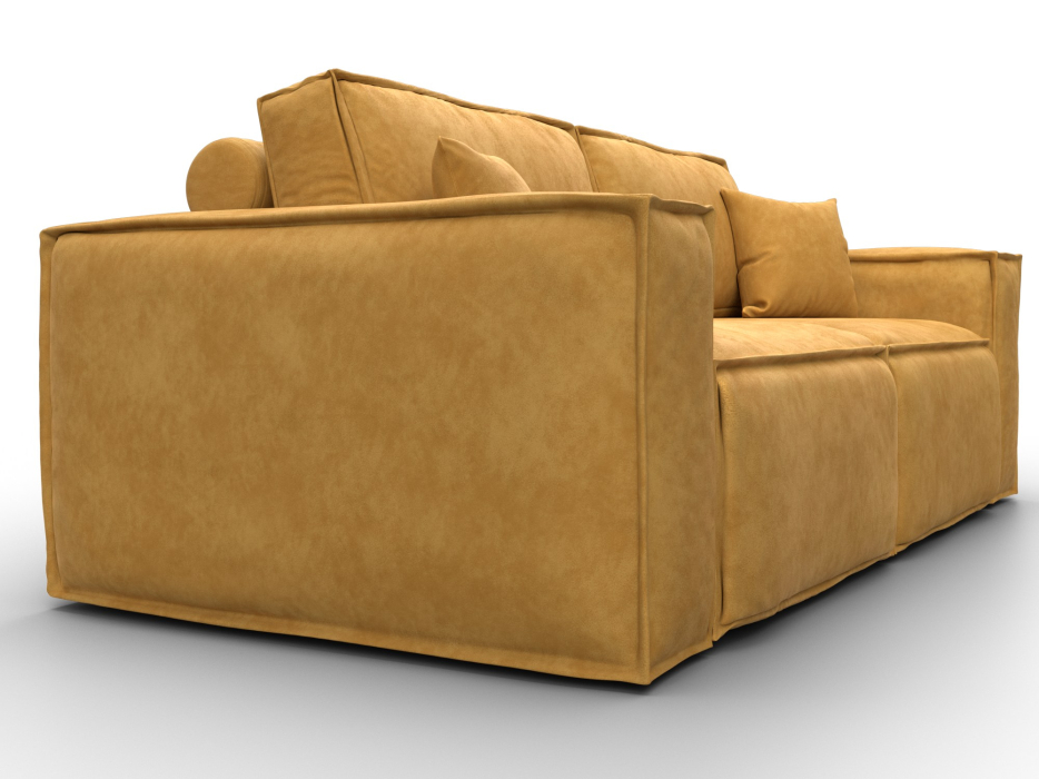 Диваны с ящиком для белья, Диван прямой Лига-081 НПБ, велюр BRUT