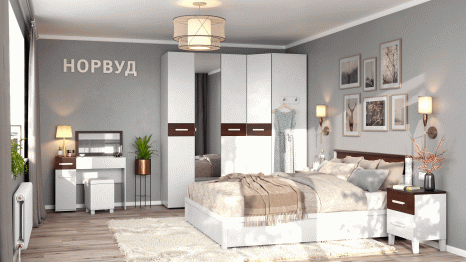 Норвуд 32 Кровать 1600*2000+орт.осн
