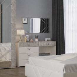 Зеркало навесное Амели 03.240 шёлковый камень