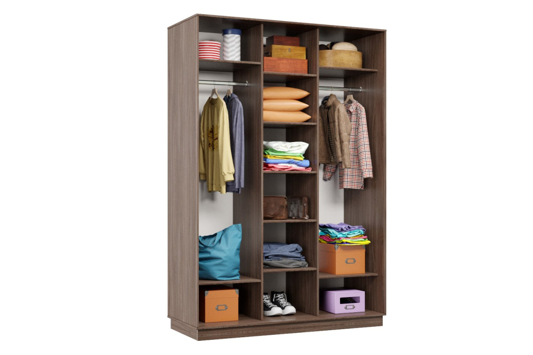 Шкафы-купе, Шкаф-купе Премьер 20 (16;16;16) трёхдверный