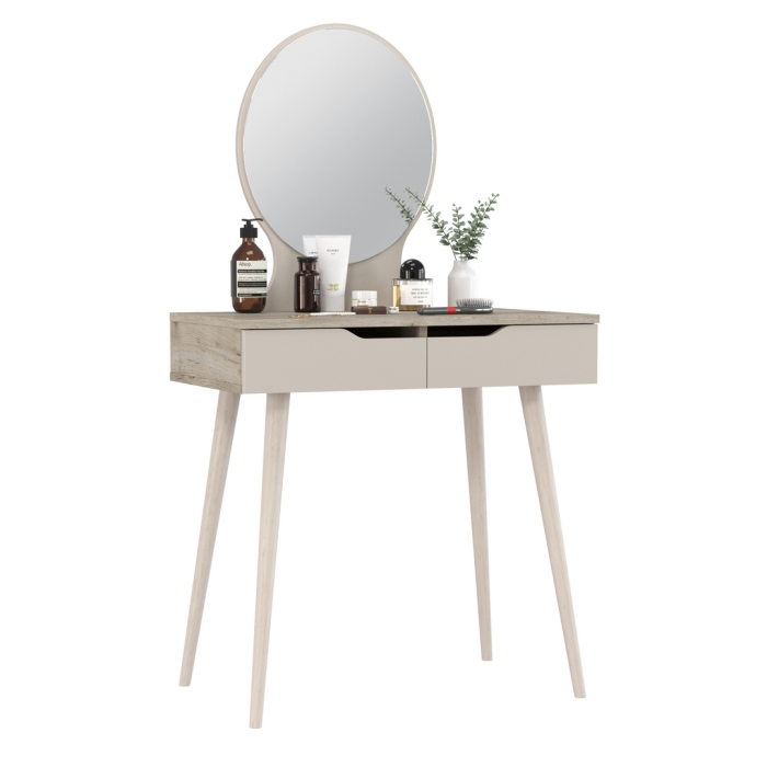 С зеркалом, Трюмо для спальни Тр 4-25915