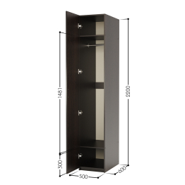 Шкаф для одежды ДО-1 50х60