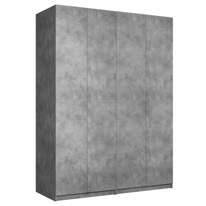 Шкафы распашные, Распашной шкаф Локер 800+800 с ящиками и полками справа