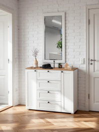 Большой комод с зеркалом Остин