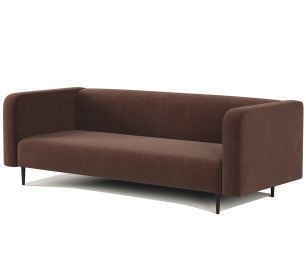 Диван офисный 3-х местный Акцент