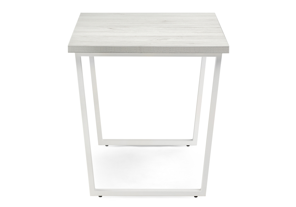 Обеденные столы, Стол деревянный Лота Лофт 120 25 мм (белый матовый)