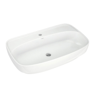 Раковины для ванных комнат, Умывальник Купер-65*42 ш*г на столешницу приставной (Kirovit)