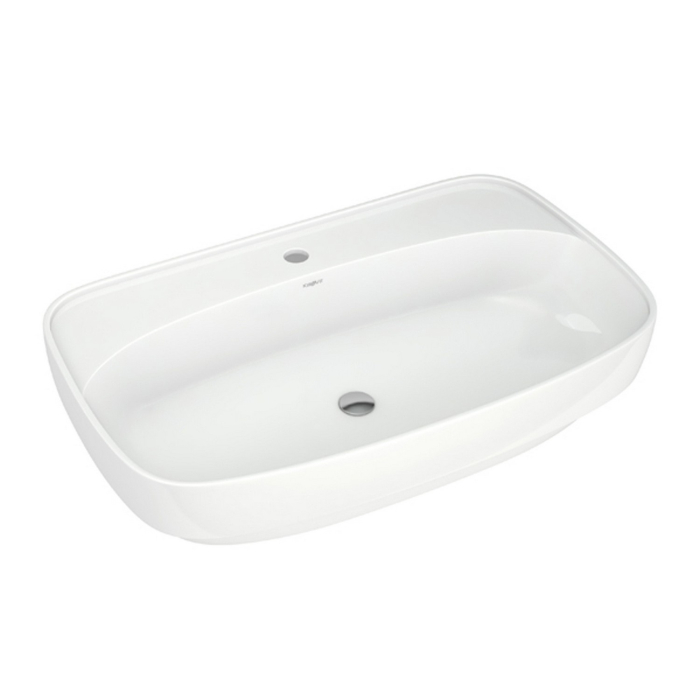 Раковины для ванных комнат, Умывальник Купер-65*42 ш*г на столешницу приставной (Kirovit)