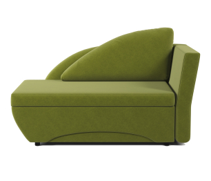 Кушетка Трио правый, велюр