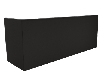 Кухонный диван Бриз с углом справа, велюр