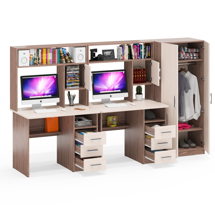 Домашние кабинеты, Место для учёбы для двоих детей СК-9