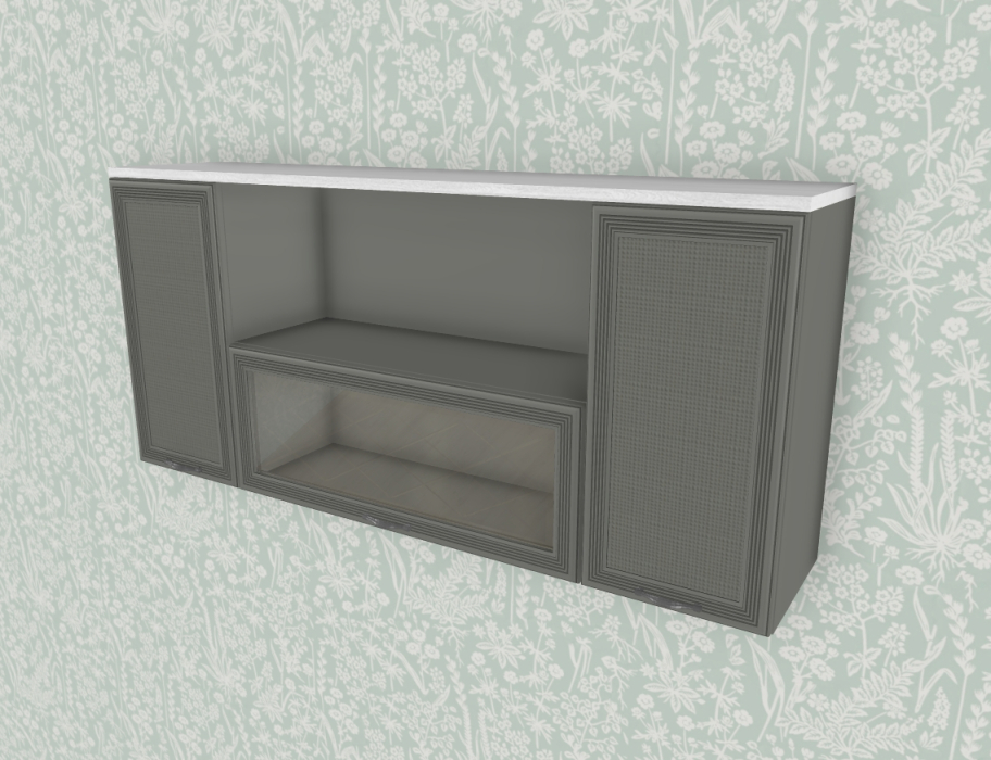 Настенные полки, Модульная система Карина Антресоль АН-1016