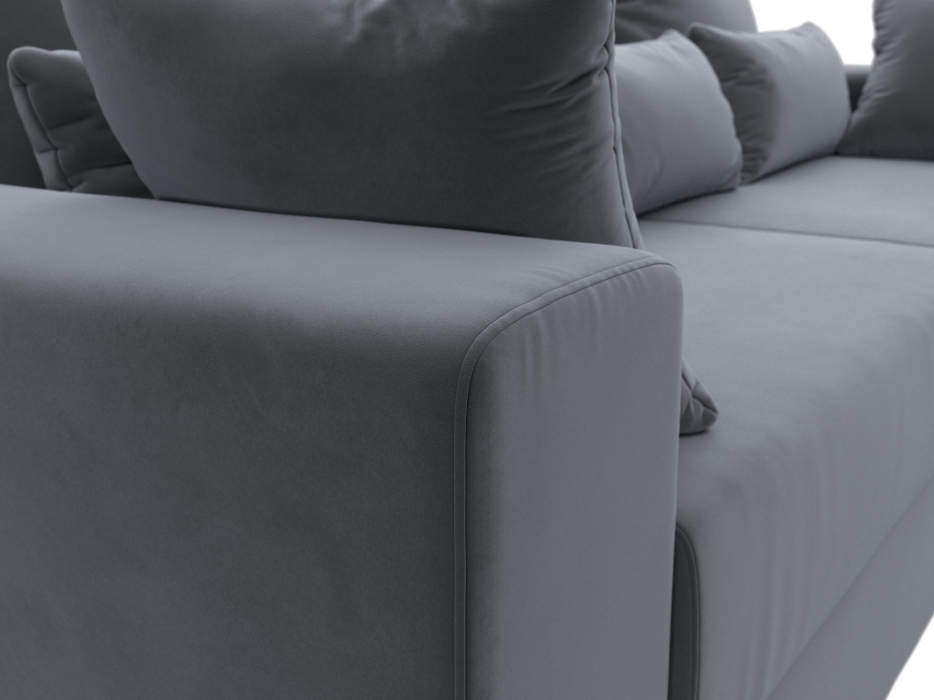 Диваны выкатные, Диван прямой Майами, велюр