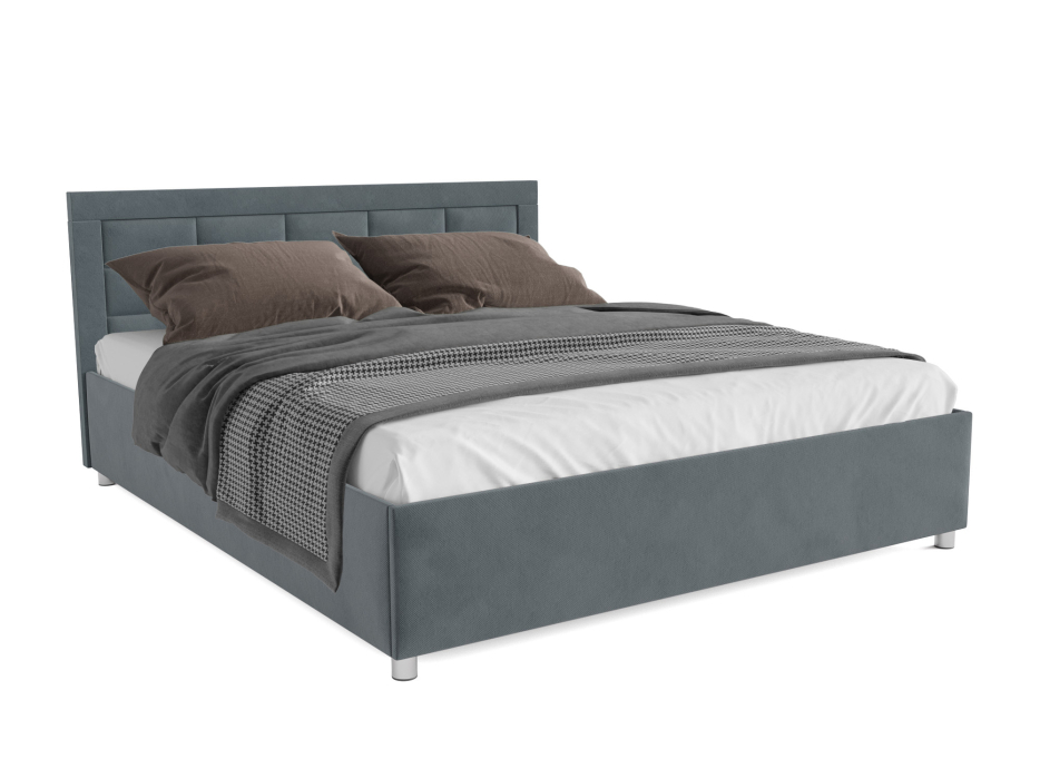 Мягкая кровать, Кровать Версаль 140 см (Велюр)