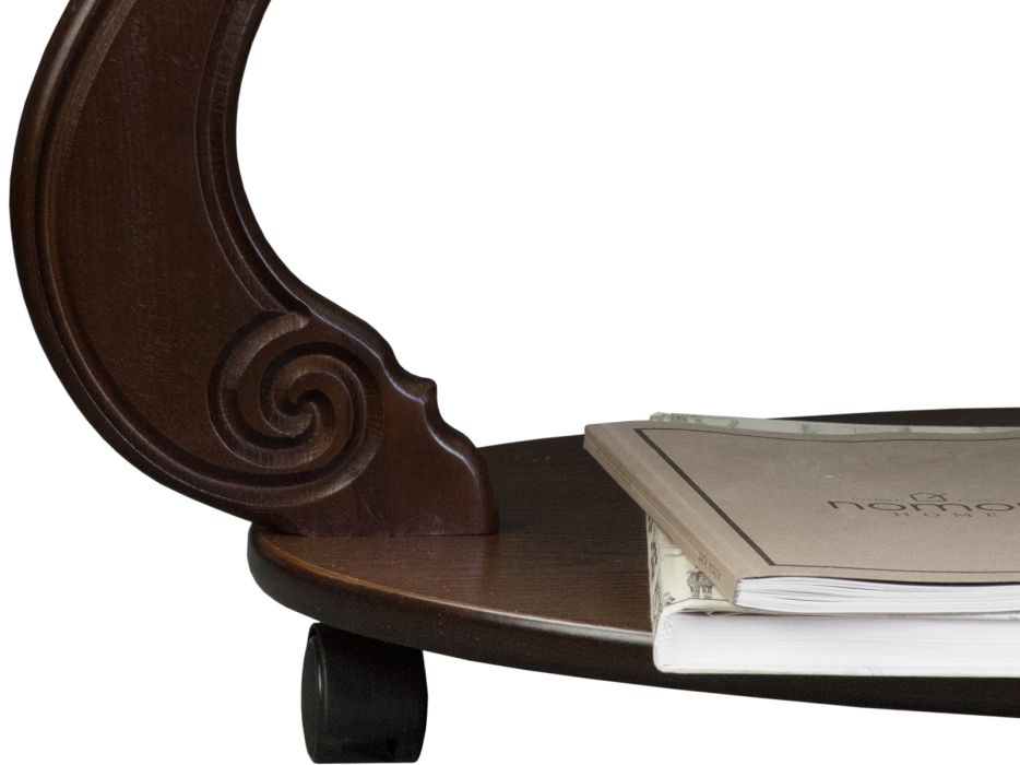 Журнальные столики, Стол журнальный Мебелик Овация (С) на колесах