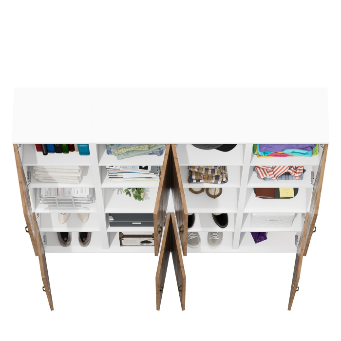 Домашние кабинеты, Набор шкафов-пеналов Лидер-8 4 штуки.