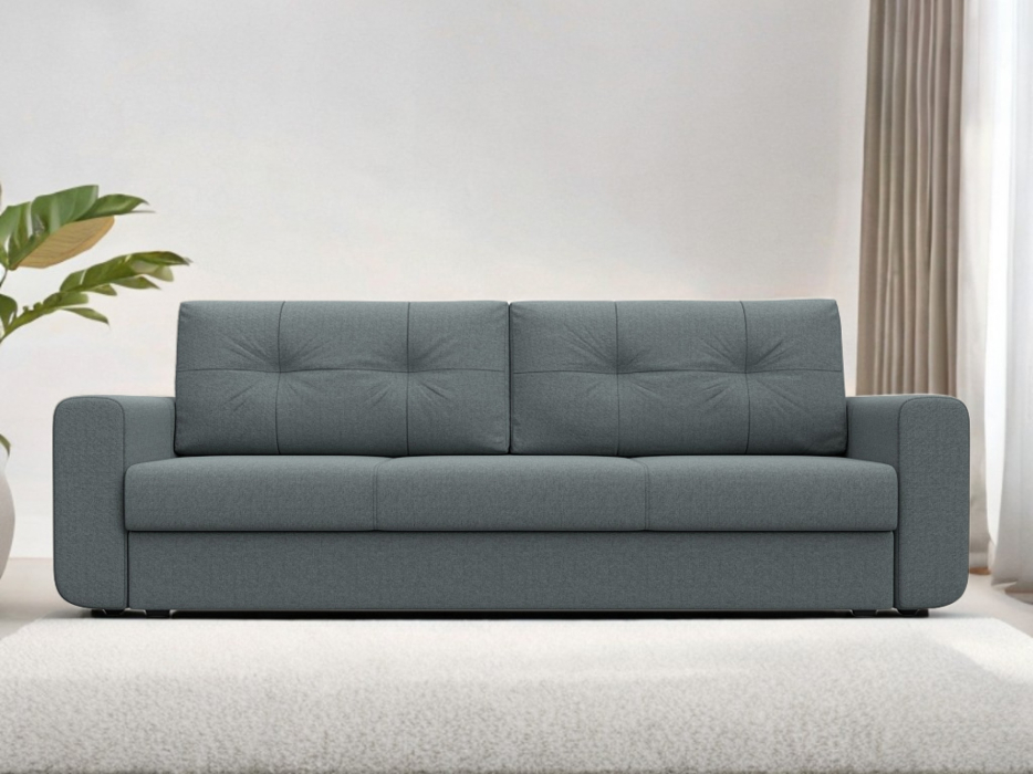 Диваны еврокнижки, Диван прямой Лига-031, рогожка Амур