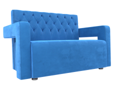 Дизайнерские диваны для гостиной, Прямой диван Рамос Люкс 2-х местный, велюр