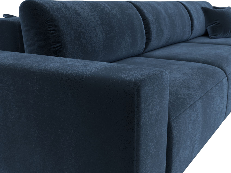 Диваны еврокнижки, Диван прямой Лига-036 НПБ Классик Лонг, велюр TOWER