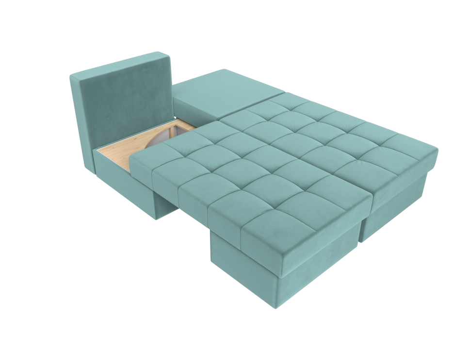 Диваны еврокнижки, Диван трансформер Сплит, велюр