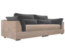 Диваны с ящиком для белья, Прямой диван Пекин, велюр