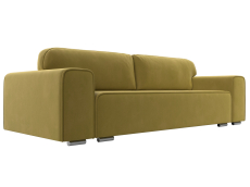 Диваны с ящиком для белья, Прямой диван Лига-029, микровельвет
