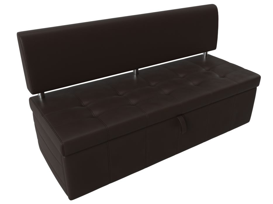 Диваны прямые кухонные, Кухонный прямой диван Стоун, экокожа