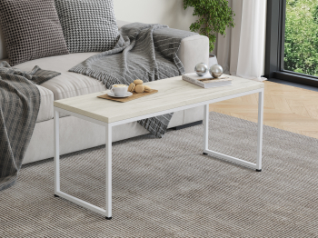 Журнальный стол Айсберг Лофт 02 белый