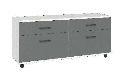 Модульная система Грейс Тумба ТБ-5030  Снежный Ясень