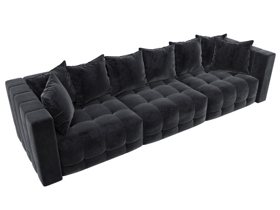 Дизайнерские диваны для гостиной, Диван прямой Лига-052 НПБ Лонг, велюр TOWER