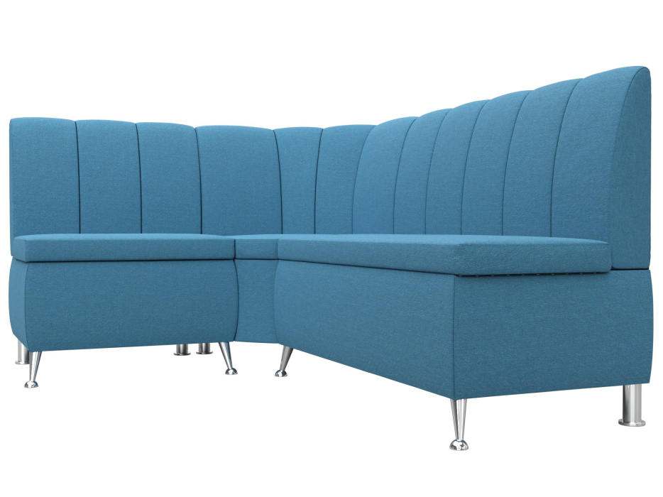 Диваны угловые кухонные, Диван кухонный угловой Кантри левый угол, рогожка Амур