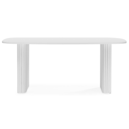 Деревянный стол Бавария 180*90 (белые ноги)