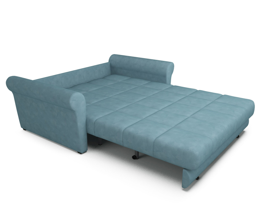 Диваны на металлокаркасе, Диван прямой аккордеон Гранд (Велюр)