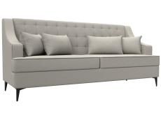 Дизайнерские диваны для гостиной, Диван кухонный прямой Марк, рогожка Амур