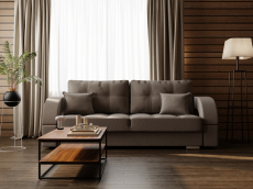 Диваны с ящиком для белья, Прямой диван Элита-1 ПЗ, велюр