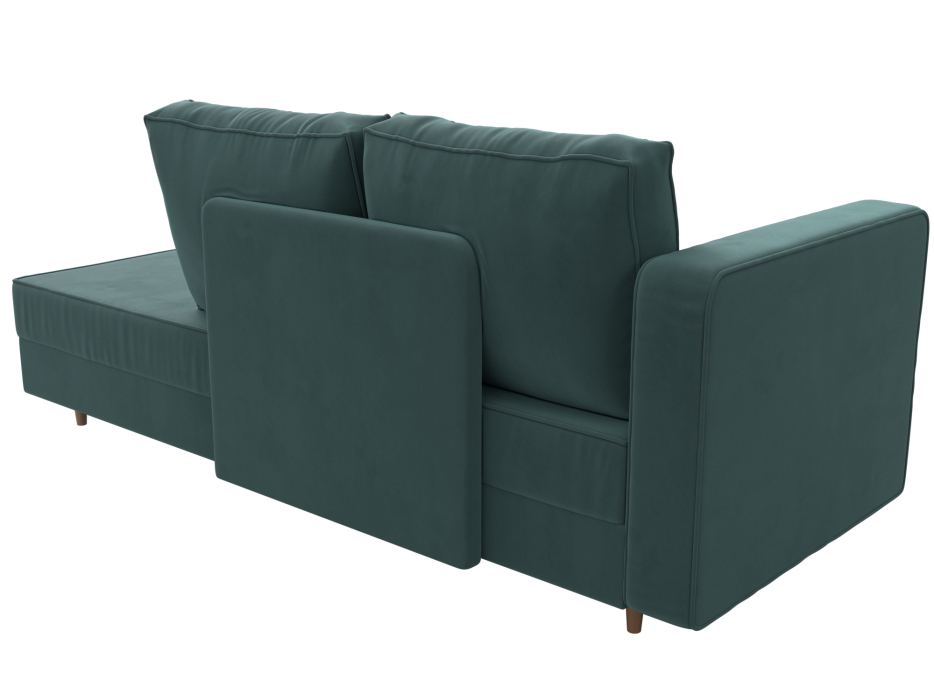 Кушетка кровать, Кушетка Прайм, велюр, левый угол